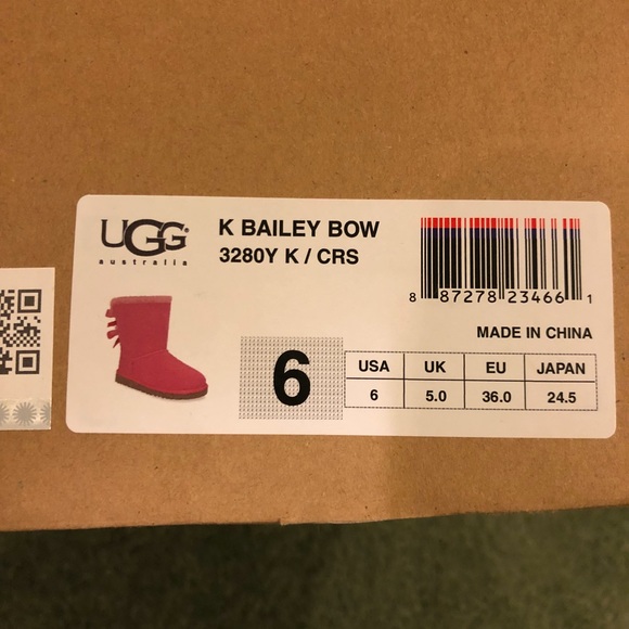 Bailey bow uggs - Picture 7 of 8
